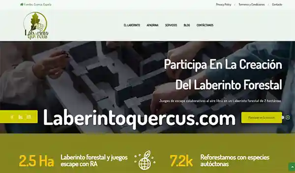 Pitch deck laberinto del quercus